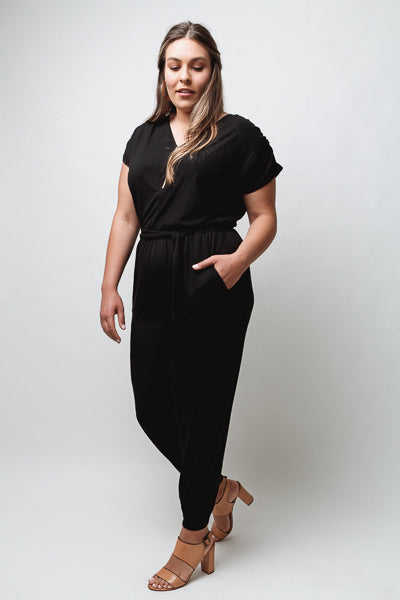 Rhythmic Jumpsuit- Black