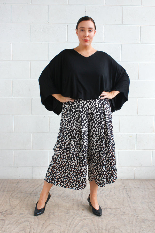 St Tropez culottes- Animal print