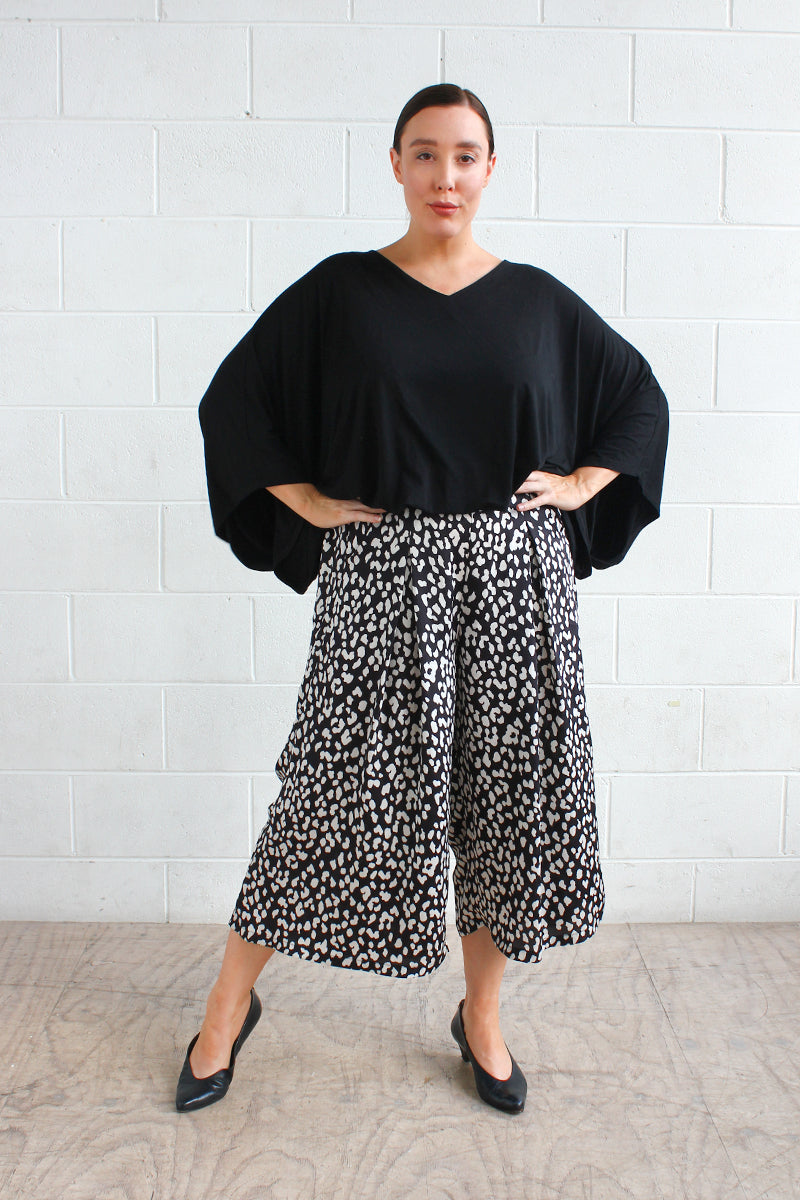 St Tropez culottes- Animal print