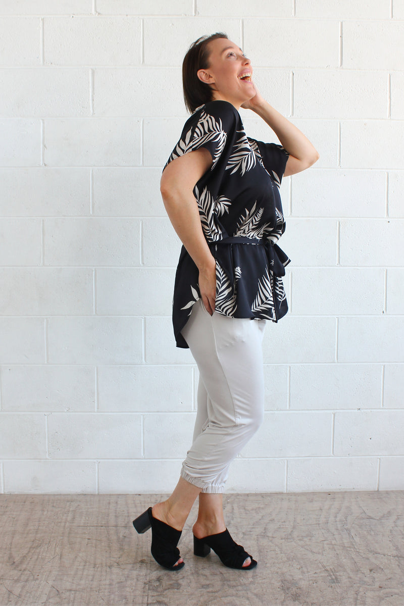 Thira top- Leaf Print
