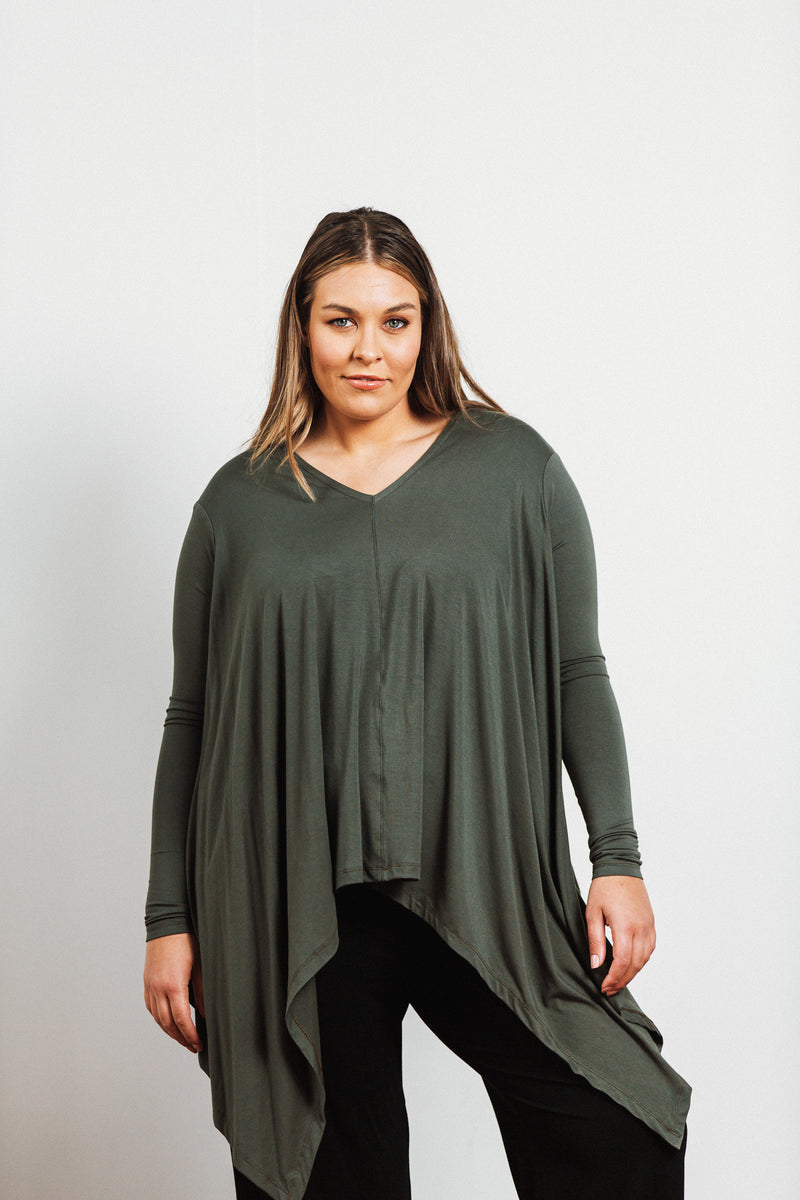 Bordeaux Top- Olive