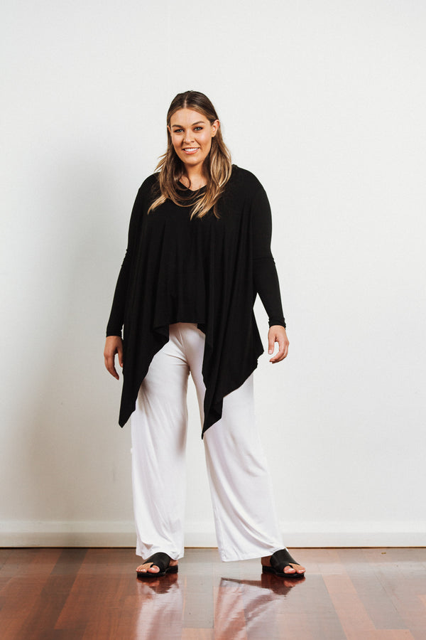 Bordeaux Top- Black
