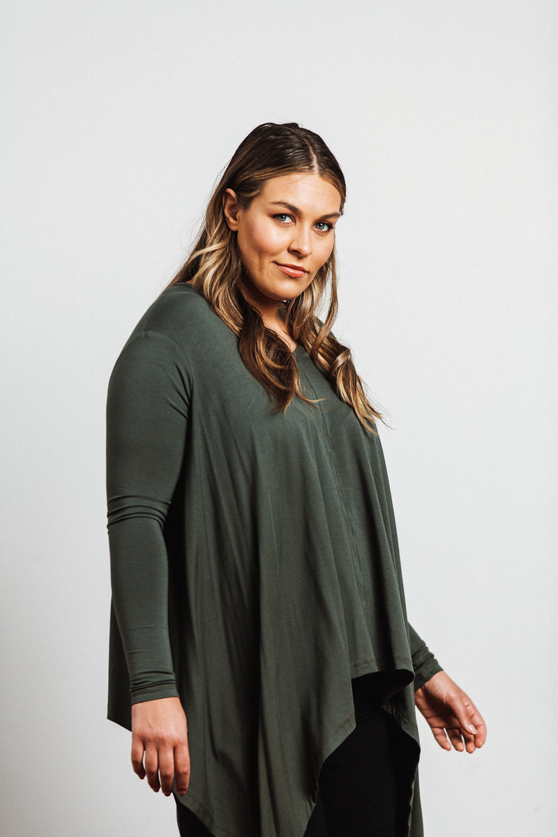 Bordeaux Top- Olive